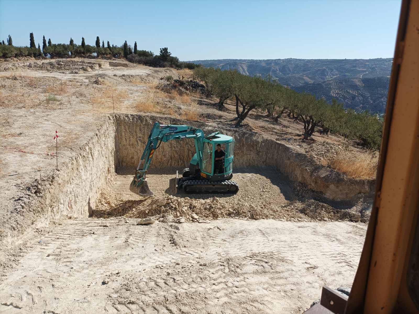 Χωματουργικές εργασίες στο Ηράκλειο