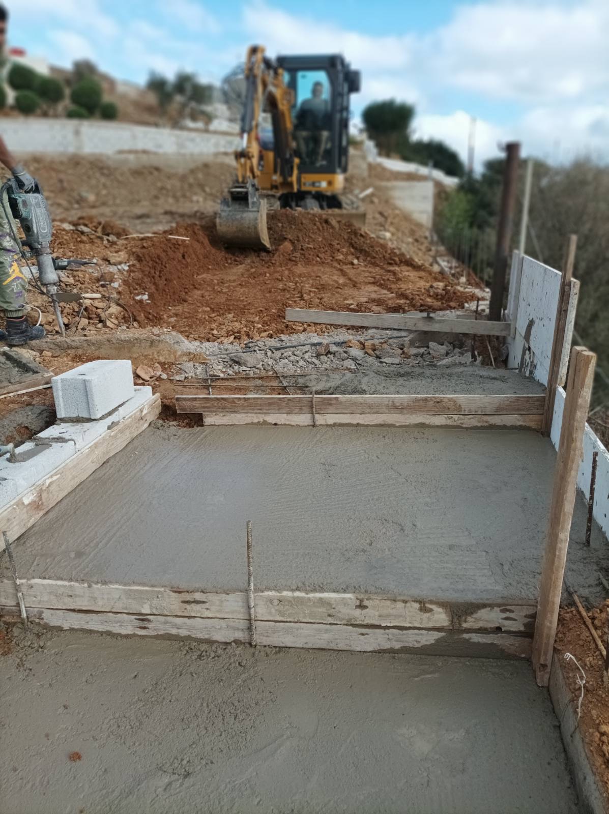 Χωματουργικές εργασίες στο Ηράκλειο